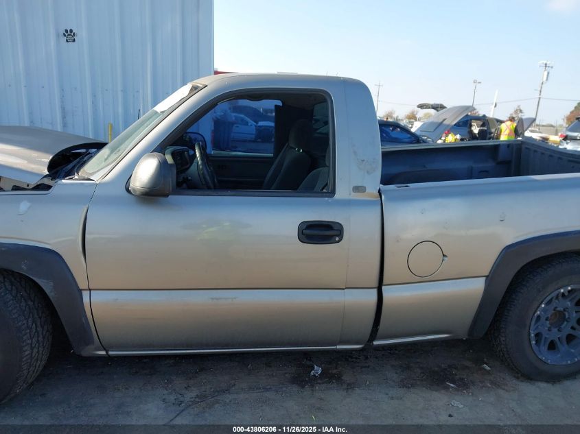 2003 Chevrolet Silverado 1500 Ls VIN: 1GCEC14T73Z163378 Lot: 43806206