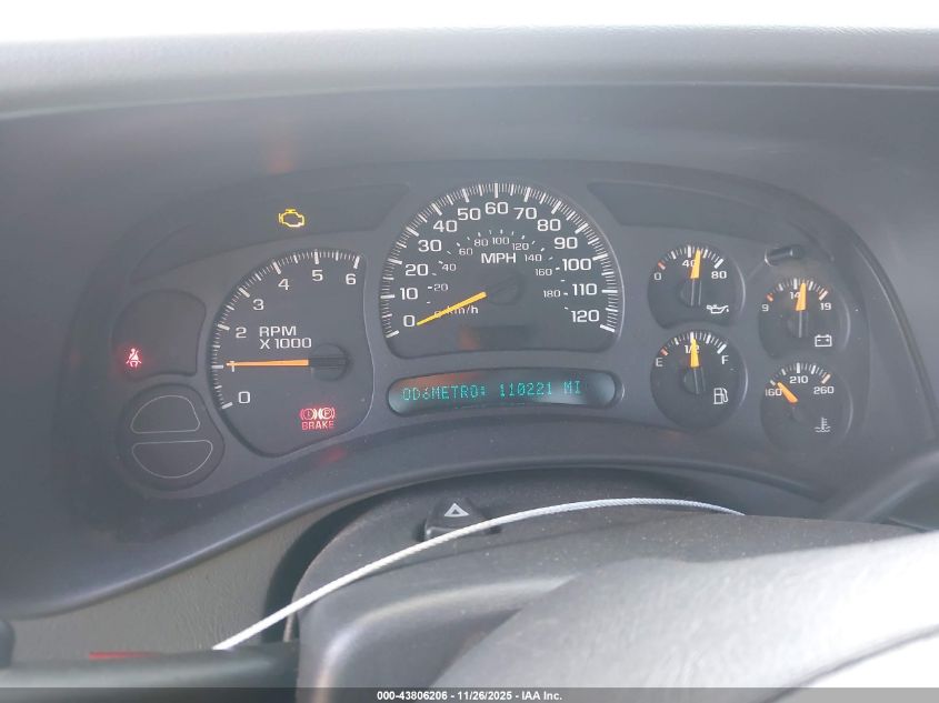 2003 Chevrolet Silverado 1500 Ls VIN: 1GCEC14T73Z163378 Lot: 43806206