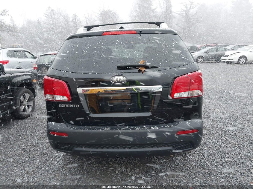 2012 Kia Sorento Lx VIN: 5XYKTCA61CG278392 Lot: 43806211
