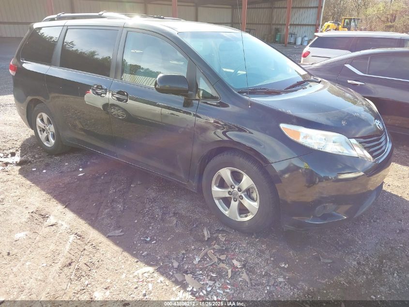 TOYOTA SIENNA LE V6 8 PASSENGER
