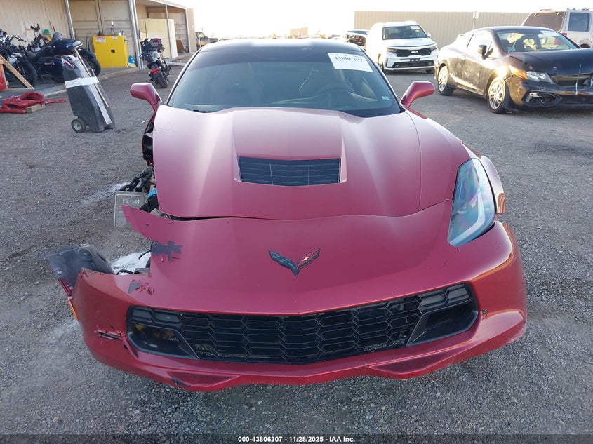 2015 Chevrolet Corvette Stingray Z51 VIN: 1G1YK2D72F5120581 Lot: 43806307