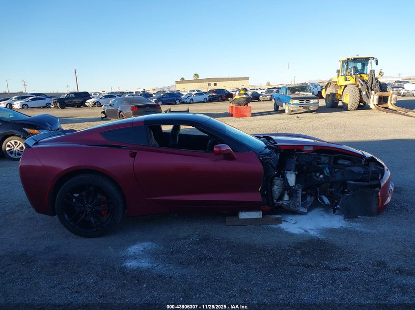 2015 Chevrolet Corvette Stingray Z51 VIN: 1G1YK2D72F5120581 Lot: 43806307