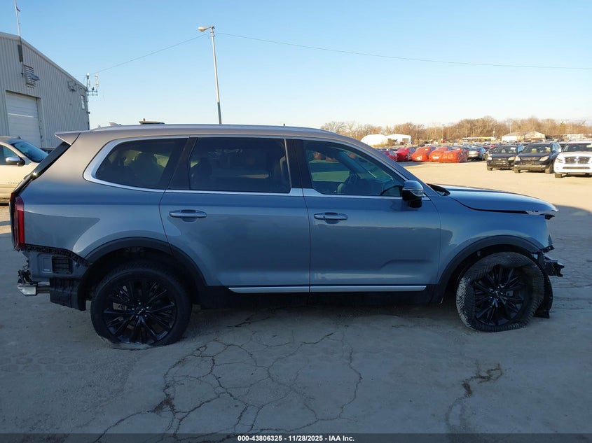2022 Kia Telluride Sx VIN: 5XYP5DHC4NG320350 Lot: 43806325