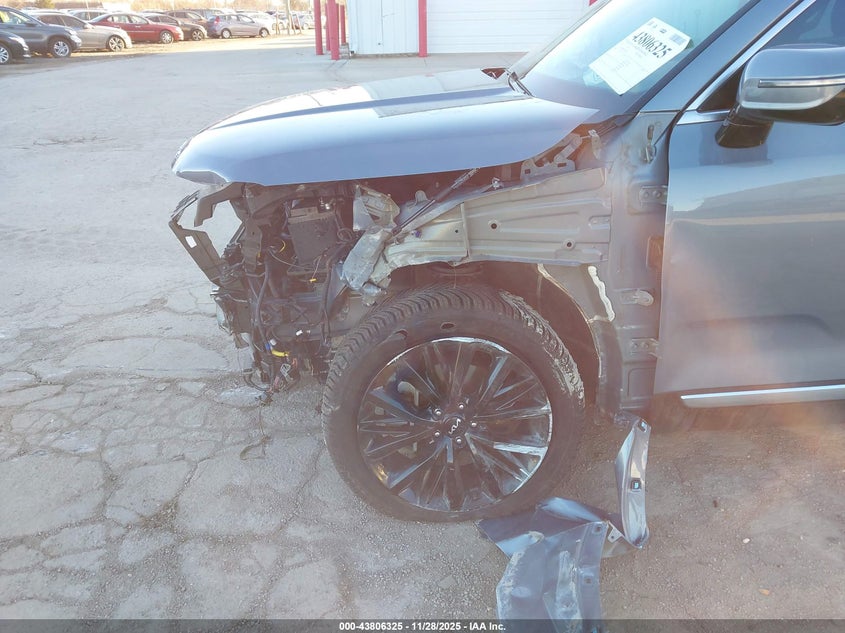 2022 Kia Telluride Sx VIN: 5XYP5DHC4NG320350 Lot: 43806325