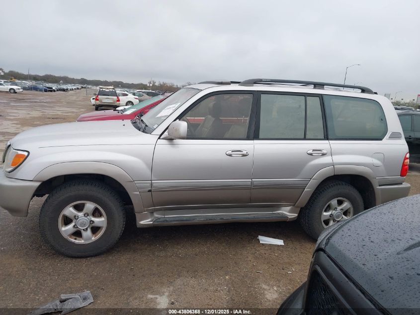 2000 Toyota Land Cruiser VIN: JT3HT05J0Y0116861 Lot: 43806368