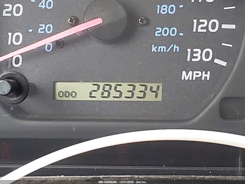 2000 Toyota Land Cruiser VIN: JT3HT05J0Y0116861 Lot: 43806368