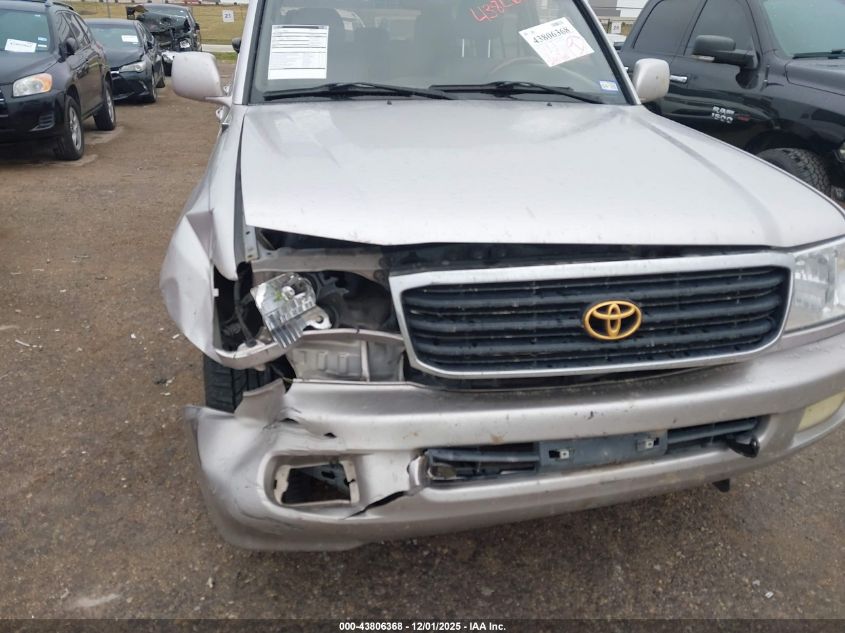 2000 Toyota Land Cruiser VIN: JT3HT05J0Y0116861 Lot: 43806368