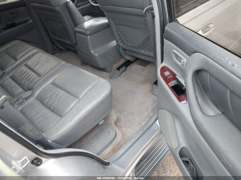 2000 Toyota Land Cruiser VIN: JT3HT05J0Y0116861 Lot: 43806368