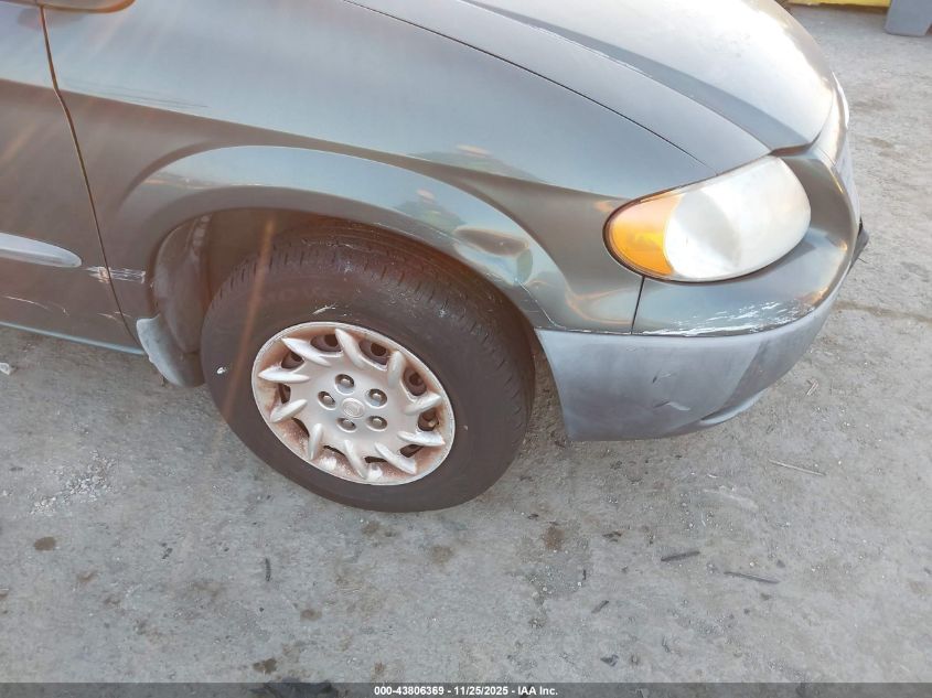 2002 Chrysler Voyager VIN: 1C4GJ25312B645354 Lot: 43806369