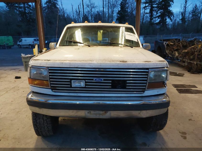 1993 Ford F350 VIN: 2FTJW36G8PCA05829 Lot: 43806375