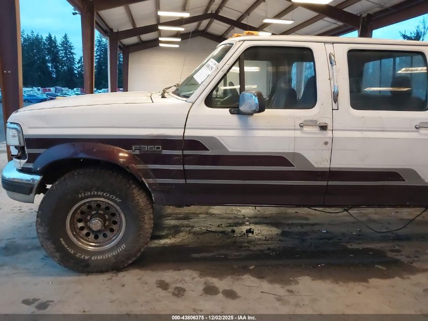 1993 Ford F350 VIN: 2FTJW36G8PCA05829 Lot: 43806375