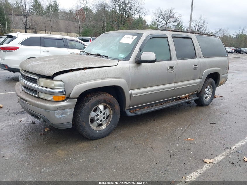 1GNFK16Z02J131126 2002 Chevrolet Suburban 1500 Lt auction photo 1