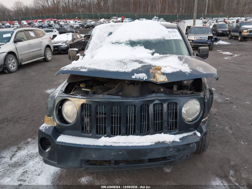 2008 Jeep Patriot Sport VIN: 1J8FT28W98D637231 Lot: 43806384