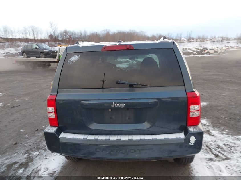 2008 Jeep Patriot Sport VIN: 1J8FT28W98D637231 Lot: 43806384