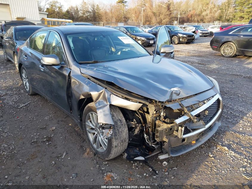 2014 Infiniti Q50 Premium VIN: JN1BV7ARXEM694988 Lot: 43806392