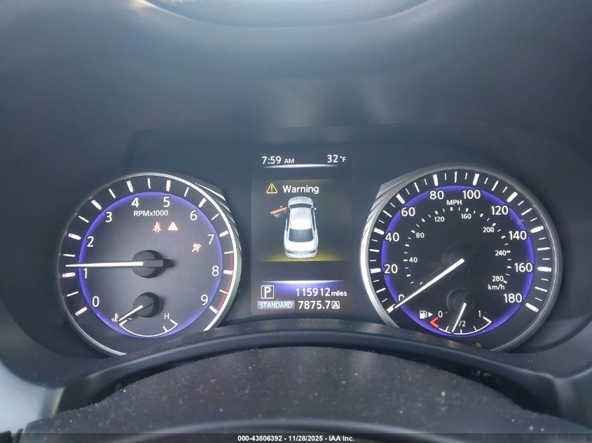 2014 Infiniti Q50 Premium VIN: JN1BV7ARXEM694988 Lot: 43806392