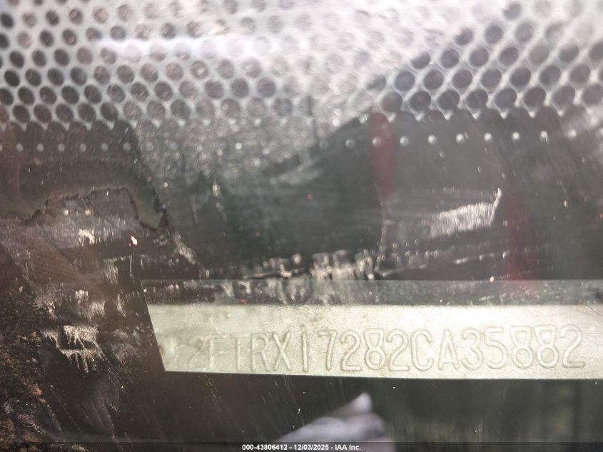 2002 Ford F-150 Xl/Xlt VIN: 2FTRX17282CA35882 Lot: 43806412