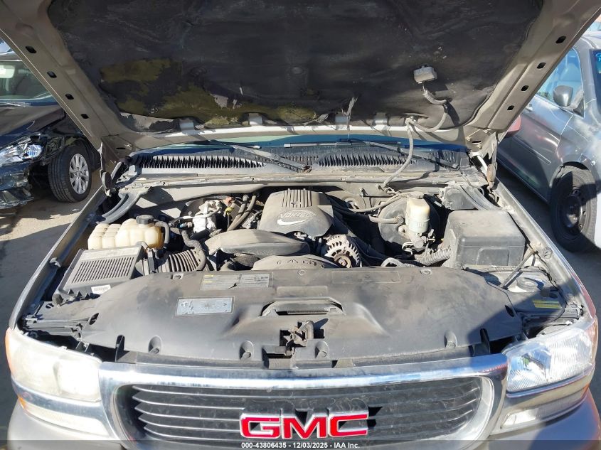 2002 GMC Sierra 1500 Sle VIN: 1GTEK19V72E295186 Lot: 43806435