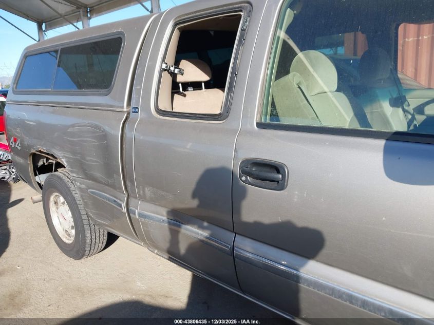 2002 GMC Sierra 1500 Sle VIN: 1GTEK19V72E295186 Lot: 43806435