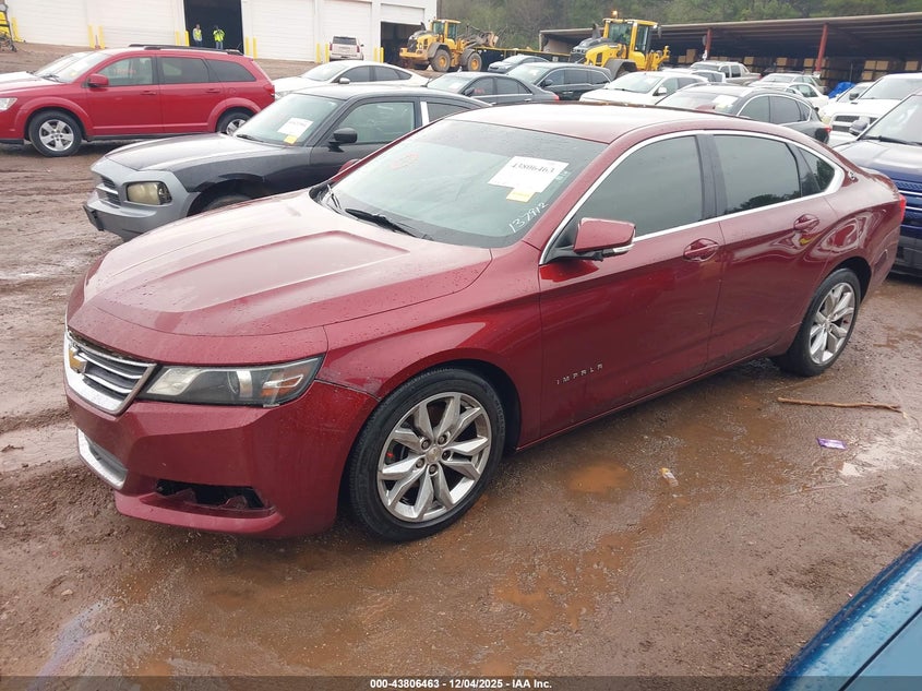 Vin: 2g1105sa0h9137912, lot: 44301921, chevrolet impala 1lt 20172