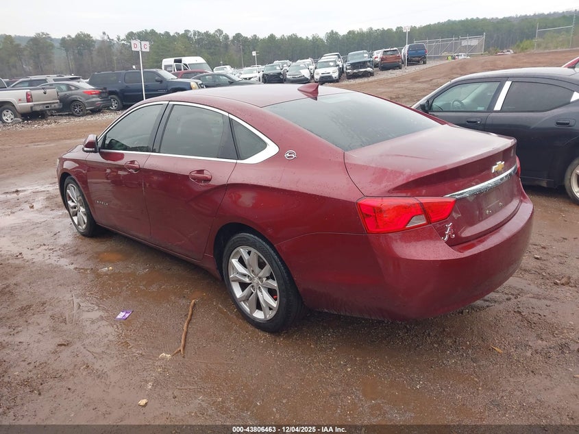 Vin: 2g1105sa0h9137912, lot: 44301921, chevrolet impala 1lt 20173