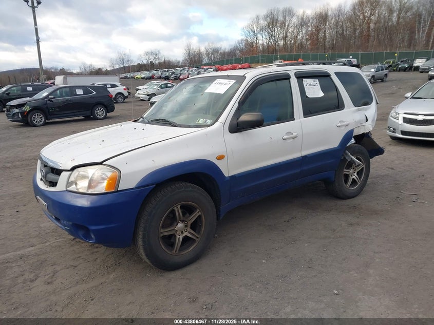 4F2YU081X1KM12954 2001 MAZDA TRIBUTE photo no. 2
