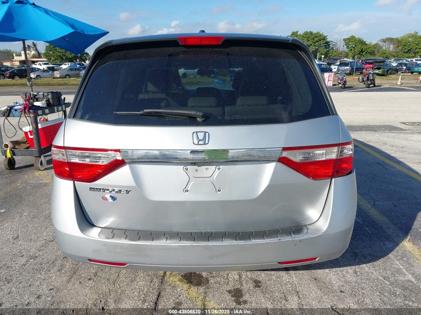 2011 Honda Odyssey Ex-L VIN: 5FNRL5H65BB028210 Lot: 43806520