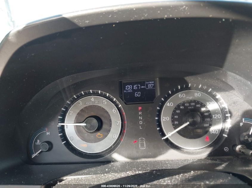 2011 Honda Odyssey Ex-L VIN: 5FNRL5H65BB028210 Lot: 43806520