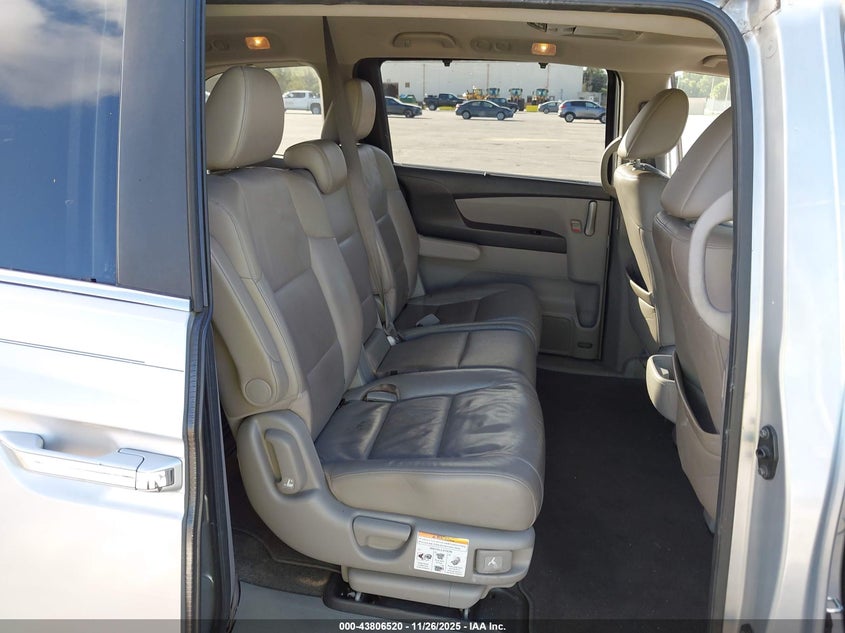 2011 Honda Odyssey Ex-L VIN: 5FNRL5H65BB028210 Lot: 43806520