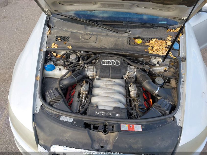 2007 Audi S6 5.2 VIN: WAUGN94F37N034091 Lot: 43806522