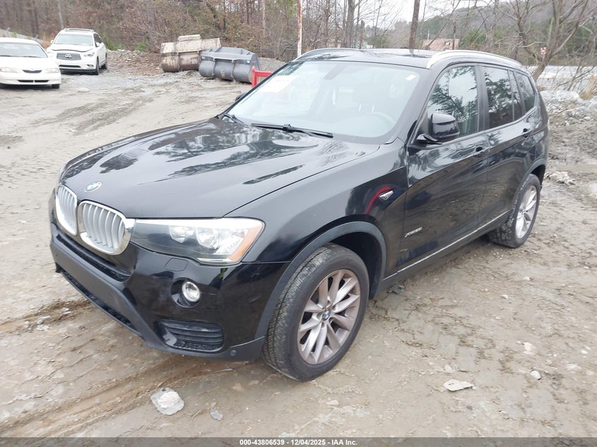 Vin: 5uxwx9c54h0t05903, lot: 44301997, bmw x3 xdrive28i 20172