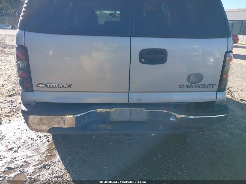 2004 Chevrolet Tahoe Ls VIN: 1GNEC13V54J170100 Lot: 43806544