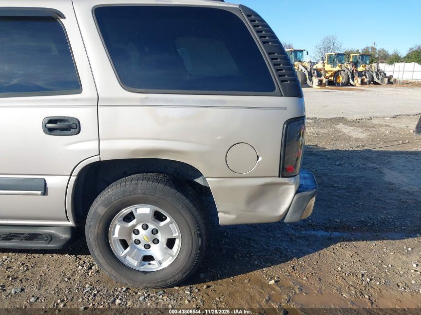 2004 Chevrolet Tahoe Ls VIN: 1GNEC13V54J170100 Lot: 43806544
