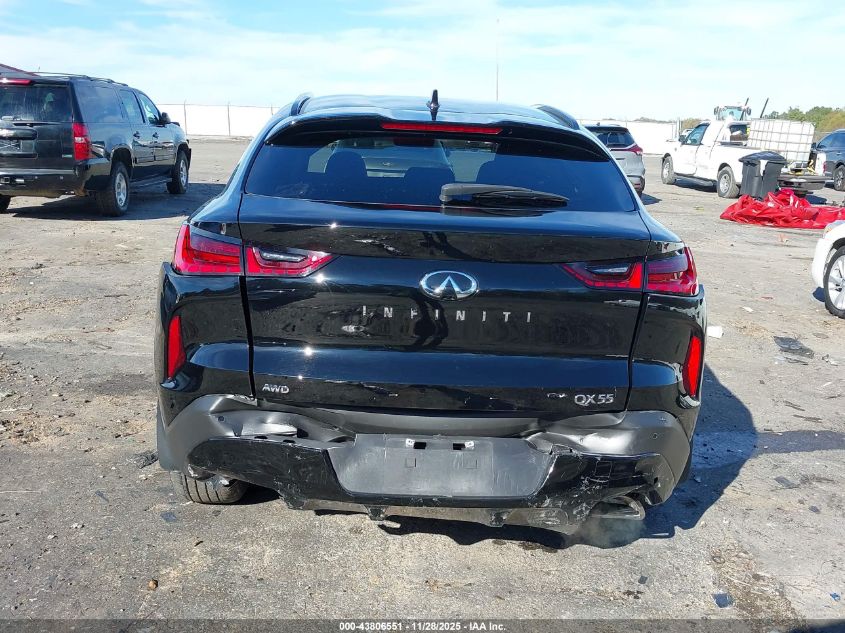 2024 Infiniti Qx55 Essential Awd VIN: 3PCAJ5KR3RF101610 Lot: 43806551