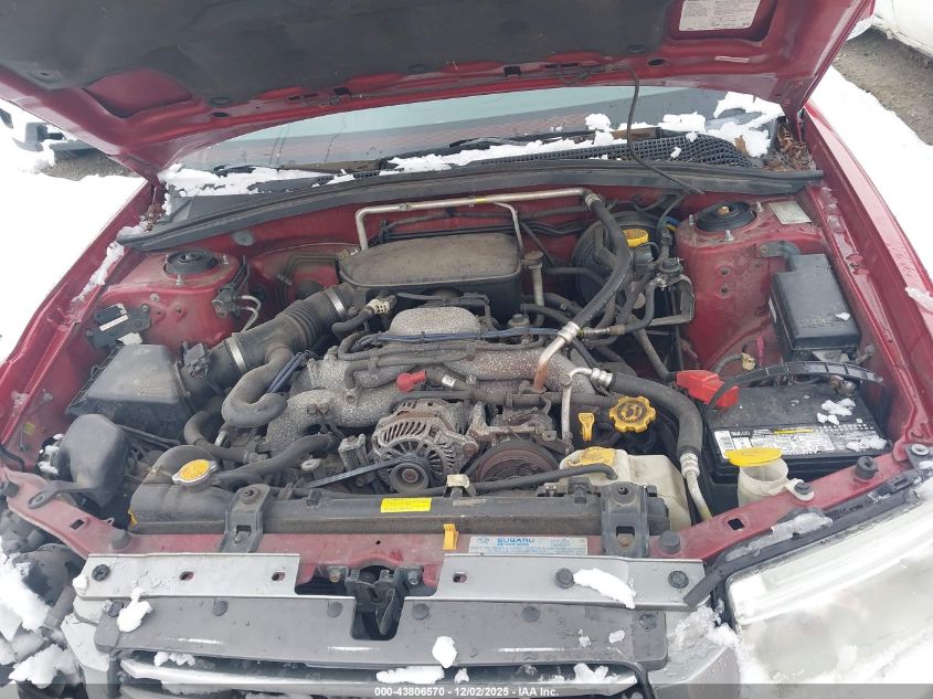 2006 Subaru Forester 2.5X L.l. Bean Edition VIN: JF1SG67616H731974 Lot: 43806570