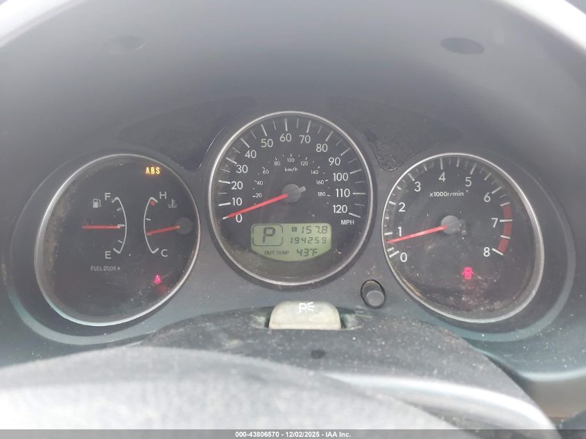 2006 Subaru Forester 2.5X L.l. Bean Edition VIN: JF1SG67616H731974 Lot: 43806570