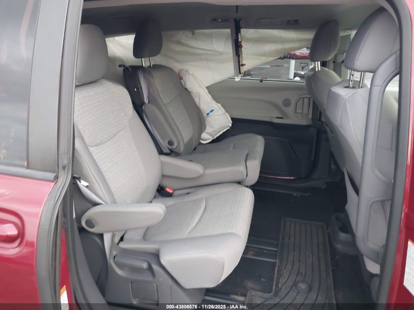 2021 Toyota Sienna Le VIN: 5TDKRKEC4MS030084 Lot: 43806576