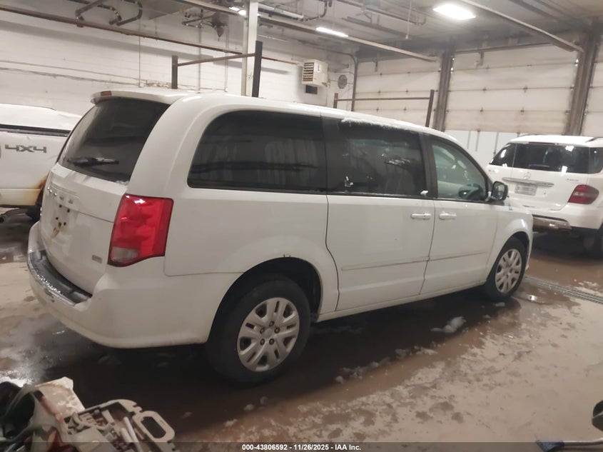 2017 Dodge Grand Caravan Se VIN: 2C4RDGBG5HR843496 Lot: 43806592