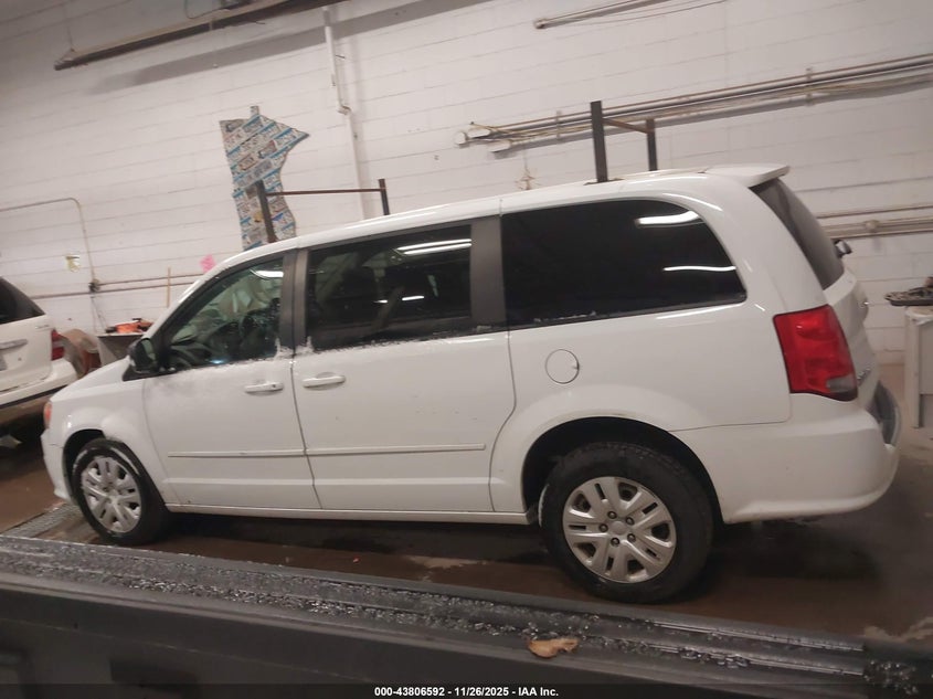 2017 Dodge Grand Caravan Se VIN: 2C4RDGBG5HR843496 Lot: 43806592