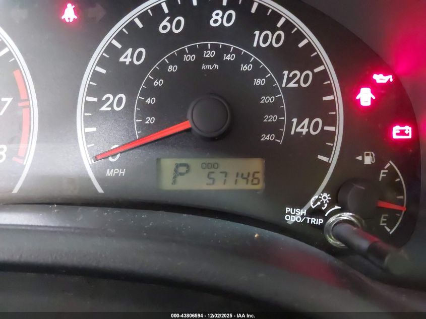 2012 Toyota Corolla Le VIN: 2T1BU4EE8CC807935 Lot: 43806594