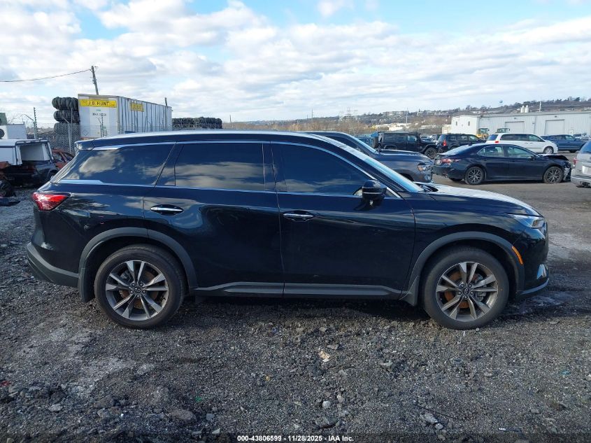 2024 Infiniti Qx60 Luxe Awd VIN: 5N1DL1FS2RC355766 Lot: 43806599