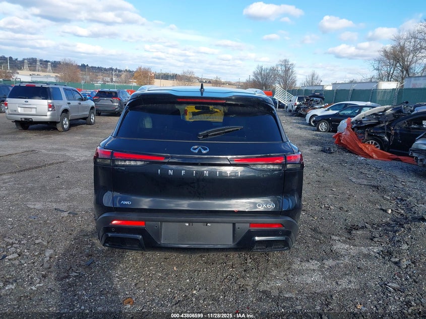2024 Infiniti Qx60 Luxe Awd VIN: 5N1DL1FS2RC355766 Lot: 43806599