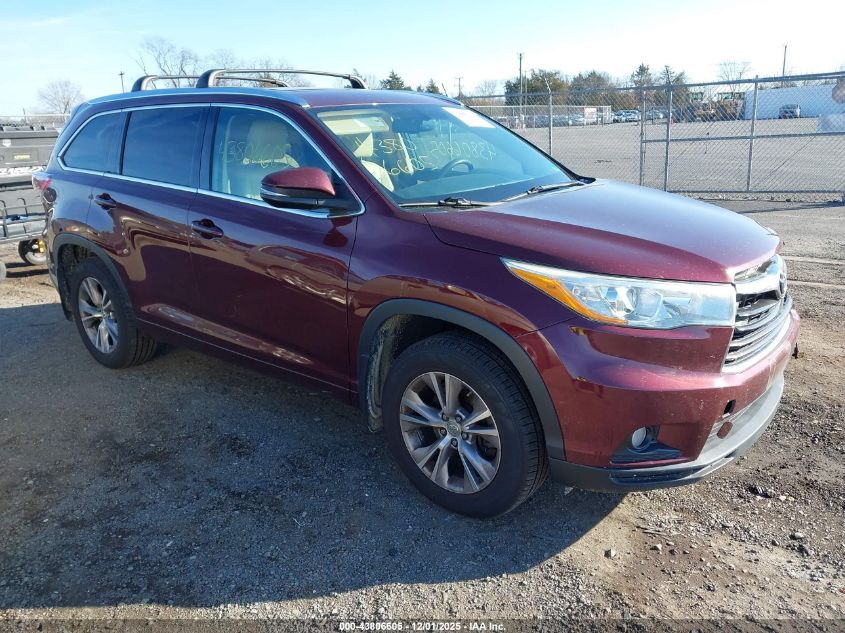 TOYOTA HIGHLANDER XLE V6