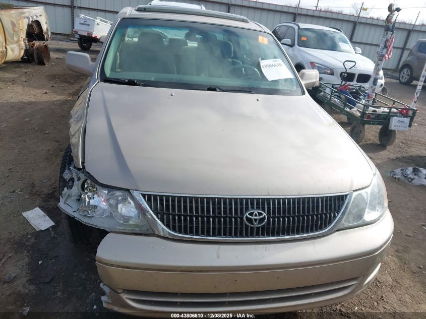 2002 Toyota Avalon Xls VIN: 4T1BF28B72U219103 Lot: 43806610