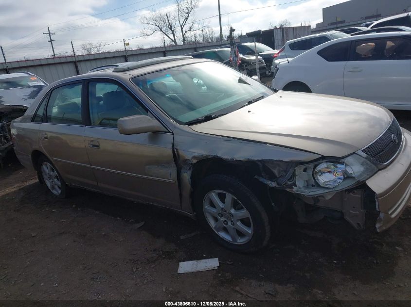 2002 Toyota Avalon Xls VIN: 4T1BF28B72U219103 Lot: 43806610