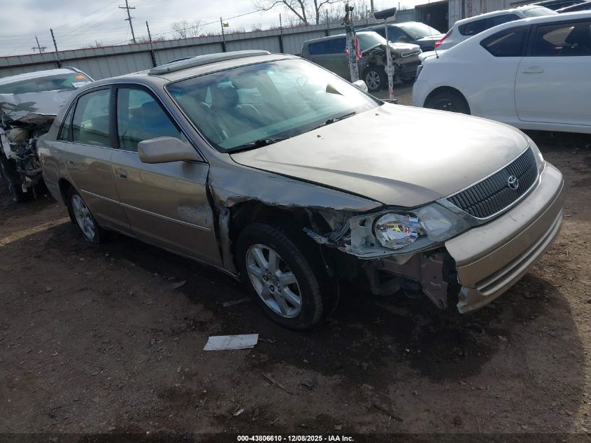 2002 Toyota Avalon Xls VIN: 4T1BF28B72U219103 Lot: 43806610