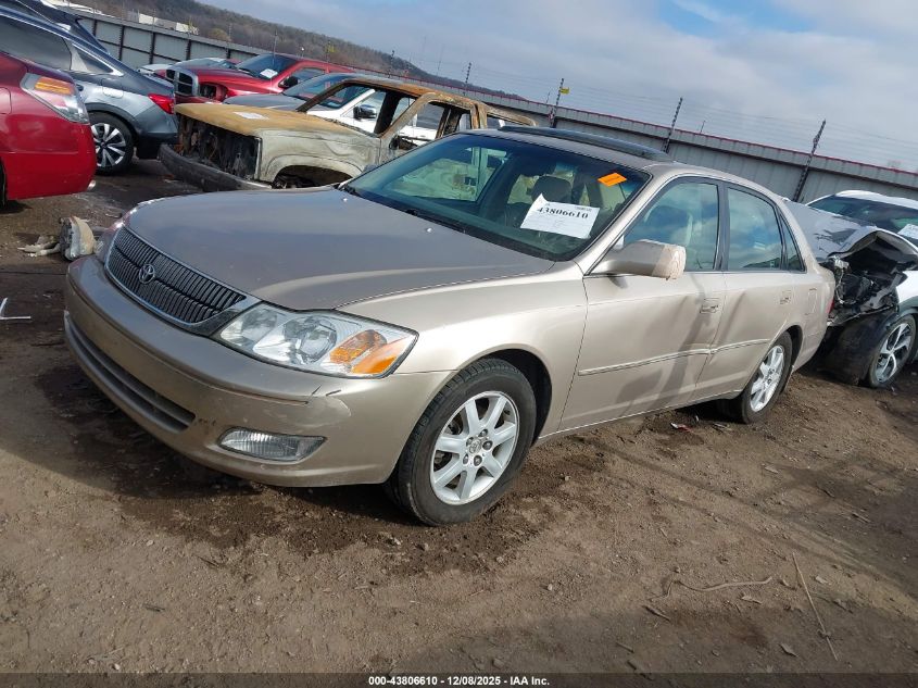2002 Toyota Avalon Xls VIN: 4T1BF28B72U219103 Lot: 43806610
