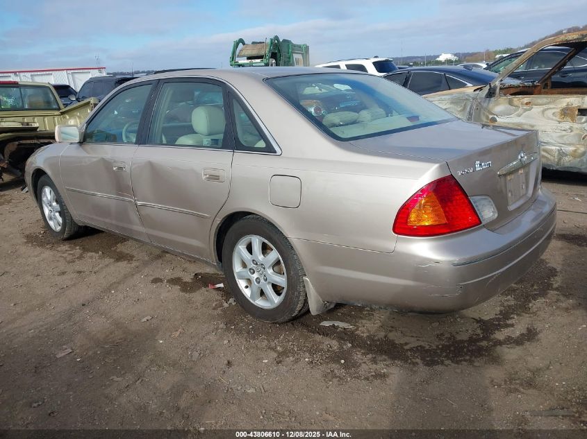 2002 Toyota Avalon Xls VIN: 4T1BF28B72U219103 Lot: 43806610