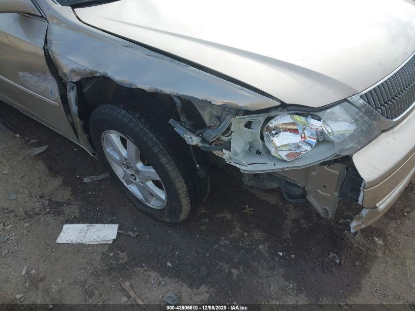 2002 Toyota Avalon Xls VIN: 4T1BF28B72U219103 Lot: 43806610