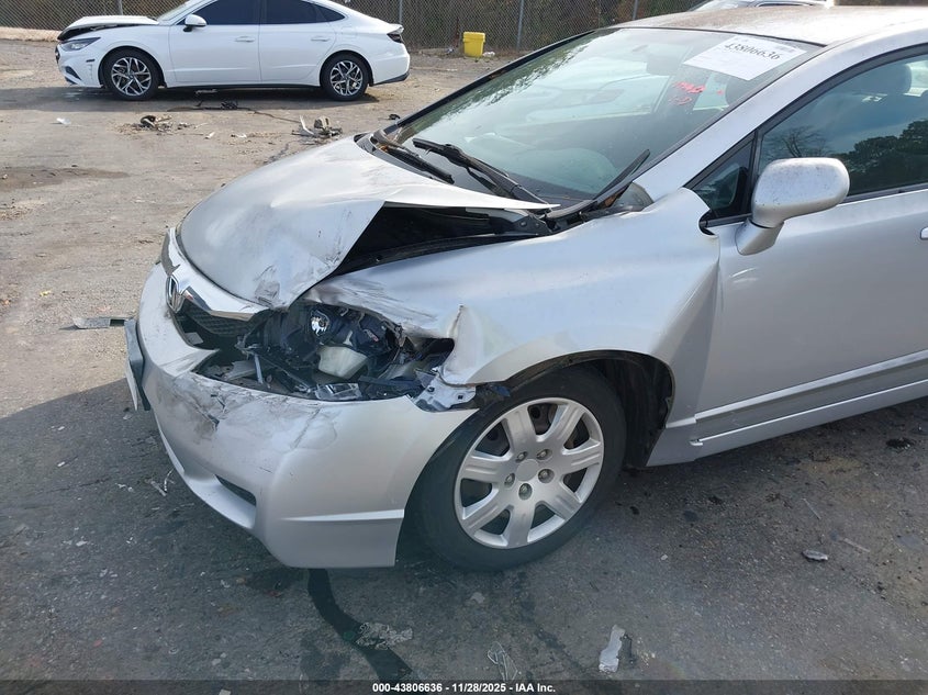 2009 Honda Civic Lx VIN: 2HGFA16549H319069 Lot: 43806636